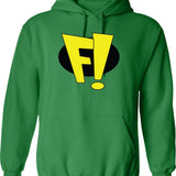 Freakazoid Graphic Pullover Hoodie - Green