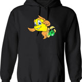 Freaky Behavior Hoodie - Retro Graphic Pullover Hoodie for Men & Women - Black
