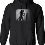 Freddi Fish Hoodie - Retro Graphic Pullover Hoodie for Men & Women - Black