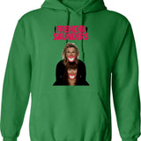Freedom For Ireland (vintage Distressed) Hoodie - Retro Graphic Cosy Pullover - Green