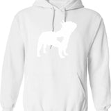 French And Saunders Classic Hoodie - Retro Graphic Pullover Hoodie for Men & Women - White