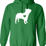 French And Saunders Classic Hoodie - Retro Graphic Pullover Hoodie for Men & Women - Green