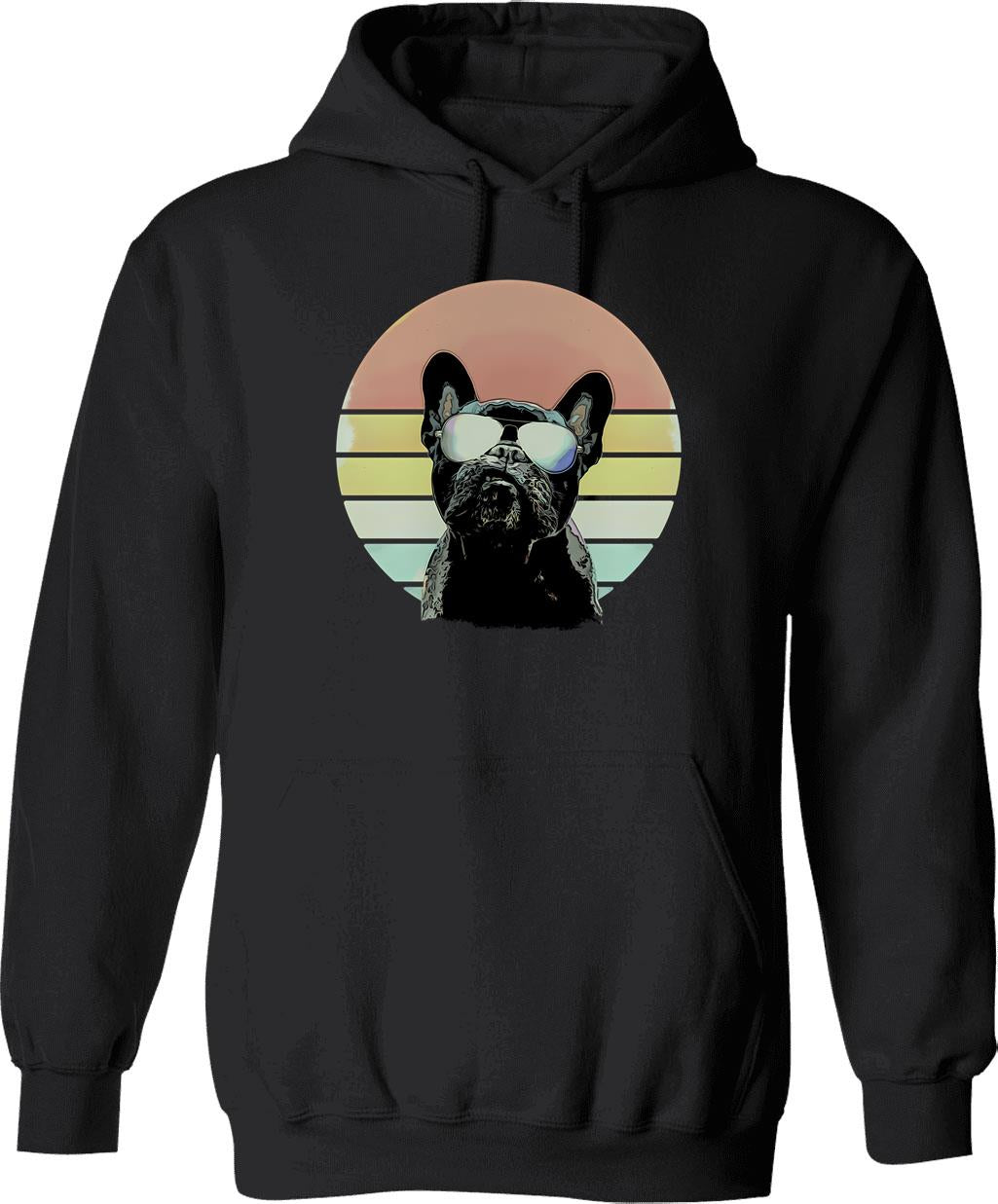 French Bulldog Art French Bulldog Love French Bulldog Mama French Bulldog Owner French Bulldog Hoodie - Black