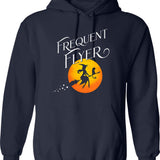 French Stress - Retro And Humorous French Press Coffee Maker Hoodie - Navy