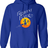 French Stress - Retro And Humorous French Press Coffee Maker Hoodie - Blue