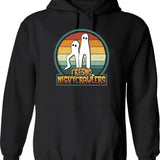 Frequent Flyer Funny Halloween Witch Hoodie - Sarcastic Humor Graphic Hoodie - Black
