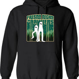 Fresno Nightcrawlers - Retro Cryptid Gift Hoodie - Black