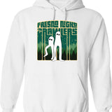 Fresno Nightcrawlers - Retro Cryptid Gift Hoodie - White