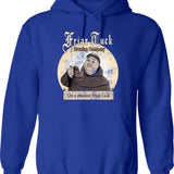Fresno Nightcrawlers - Retro Haunted Pants Cryptid Gift Hoodie - Blue