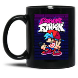 Friday Night Funkin Boyfriend Classic For Fans For Men And Women Black Coffee Mug, Gift Coffee Mug