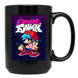 Friday Night Funkin Boyfriend Classic For Fans For Men And Women Black Coffee Mug, Gift Coffee Mug