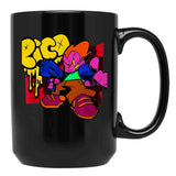 Friday Night Funkin Pico Black Coffee Mug, Gift Coffee Mug