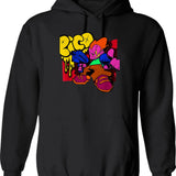 Friday Night Funkin Pico Graphic Pullover Hoodie - Black