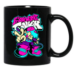 Friday Night Funkin Black Coffee Mug, Gift Coffee Mug - Black