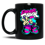 Friday Night Funkin Black Coffee Mug, Gift Coffee Mug