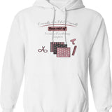 Friar Tuck Brewing Company Hoodie - Retro Graphic Pullover Hoodie for Men & Women - White