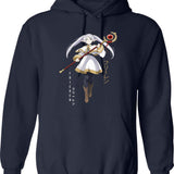 Frieren - Sousou No Frieren Graphic Pullover Hoodie - Navy