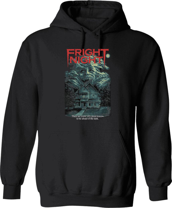 Fright Night Classic Graphic Pullover Hoodie - Black