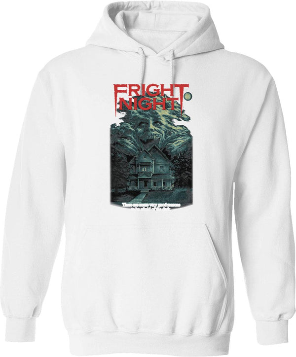 Fright Night Classic Graphic Pullover Hoodie - White