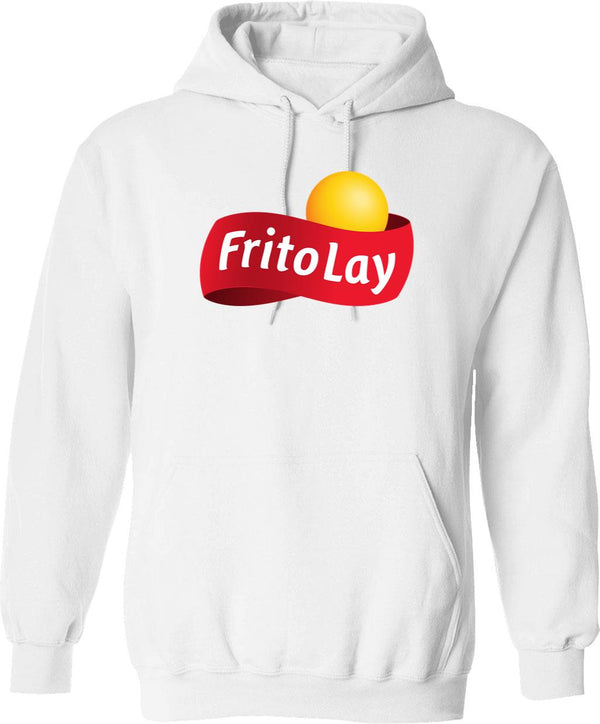 Fritolay Logo for Fans Graphic Pullover Hoodie - White