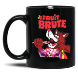 Fruit Brute - Vintage Discontinued Cereals Black Coffee Mug, Gift Coffee Mug
