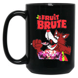 Fruit Brute - Vintage Discontinued Cereals Black Coffee Mug, Gift Coffee Mug - Black