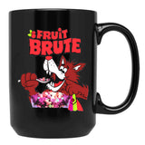 Fruit Brute - Vintage Discontinued Cereals Black Coffee Mug, Gift Coffee Mug
