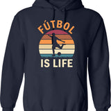 From The 1900s Hoodie - Retro Graphic Pullover Hoodie for Men & Women - Navy