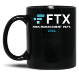 Ftx Risk Management Department Coffee Mug Black Coffee Mug, Gift Coffee Mug