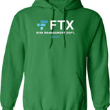 Ftx Risk Management Department Graphic Pullover Hoodie - Green
