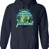 Ftbol Is Life Football And Soccer Lover Vintage Retro Sunset (1) Hoodie - Navy