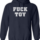 Fuck The Future Hoodie - Retro Graphic Pullover Hoodie for Men & Women - Navy