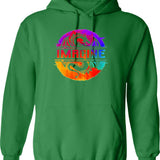 Full Colour Imagine-Dragons Graphic Pullover Hoodie - Green