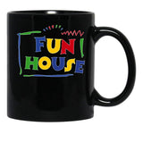 Fun House Black Coffee Mug, Gift Coffee Mug - Black