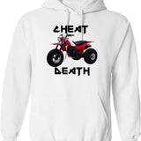 Funny - Tacocat Spelled Backwards (vintage Look) Hoodie - White