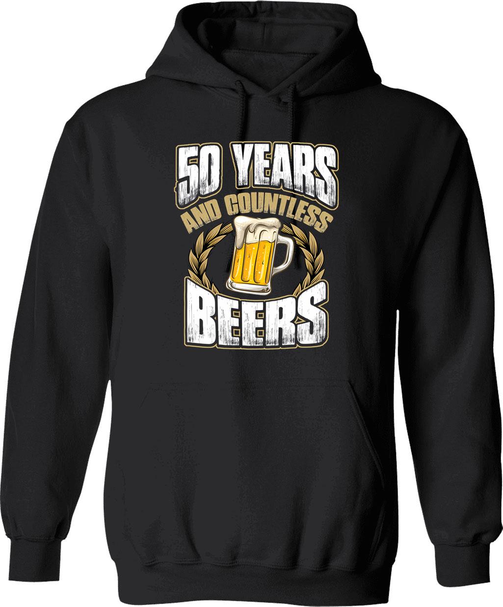 Funny 50th Birthday Gift Hoodie - Sarcastic Humor Graphic Hoodie - Black