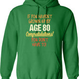 Funny 80s Retro Hoodie 1980s Party Shirt Turntable Cassette I Love The 80s Retro Style - Green