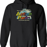 Funny A Clean Beaver Always Gets More Wood Joke Sarcastic Hoodie - Black
