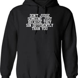 Funny Biker Vintage Motorcycle Lover Cool Rider Hoodie - Black