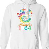 Funny Birthday Quote Awesome Since June 1967 Retro Birthday Hoodie - White