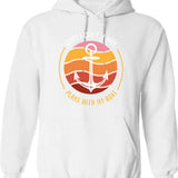 Funny Blind Not Stupid Color Blindness Colorblind Hoodie - White