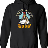 Funny Chicken Nuggets Bootleg 90s Vintage Hoodie - Black