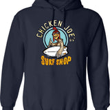 Funny Chicken Nuggets Bootleg 90s Vintage Hoodie - Navy