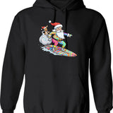 Funny Chicken Vintage Rooster Old Cranky Dangerous Hoodie - Black
