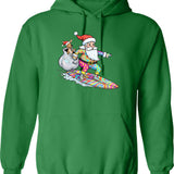 Funny Chicken Vintage Rooster Old Cranky Dangerous Hoodie - Green