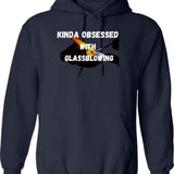 Funny Yoga Namaste Mother F Hoodie - Sarcastic Humor Graphic Hoodie - Navy