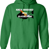 Funny Yoga Namaste Mother F Hoodie - Sarcastic Humor Graphic Hoodie - Green