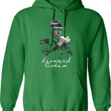 Funny Derrick Lewis Hoodie - Sarcastic Humor Graphic Hoodie - Green