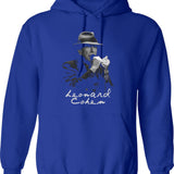 Funny Derrick Lewis Hoodie - Sarcastic Humor Graphic Hoodie - Blue