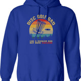 Funny Directionally Challenged What Happened Hoodie - Sarcastic Humor Graphic Hoodie - Blue